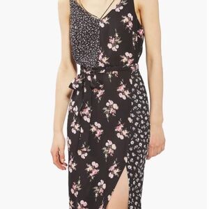 Topshop Patchwork Dress